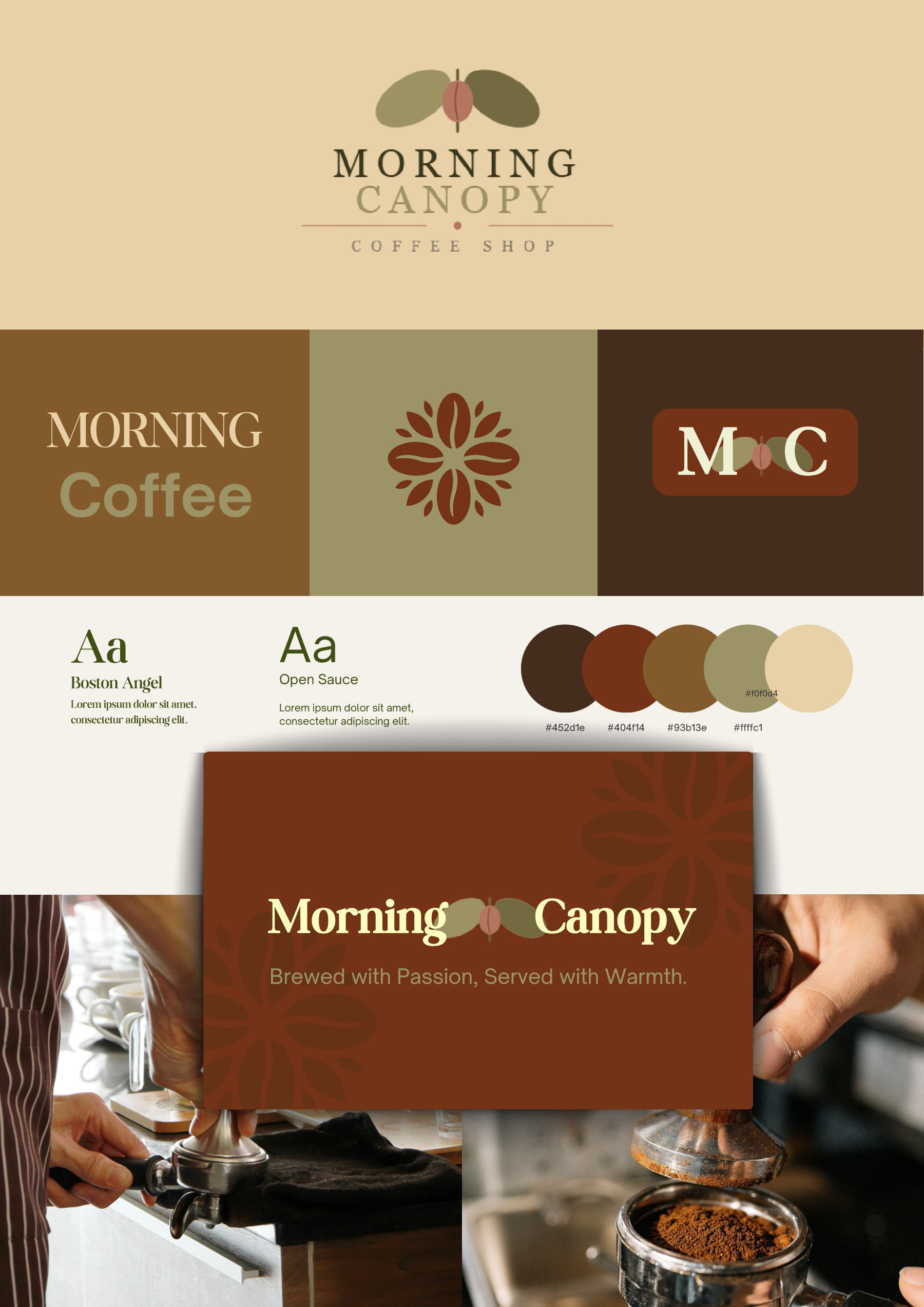 Morning Canopy brand kit